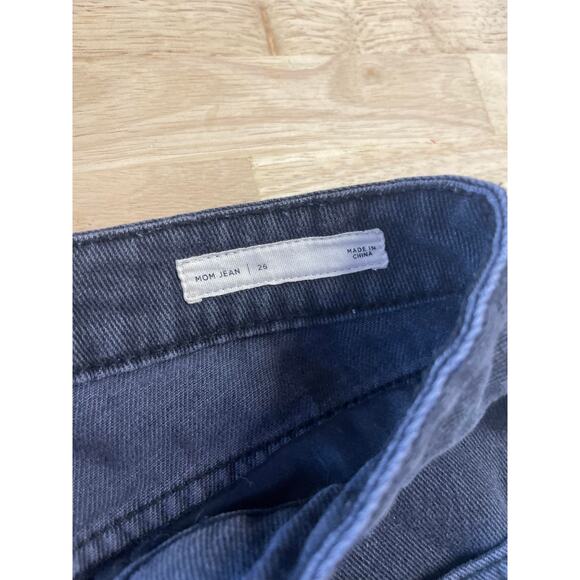 PACSUN black jeans women's 26 the MOM JEAN in a distressed style trendy - Picture 8 of 16